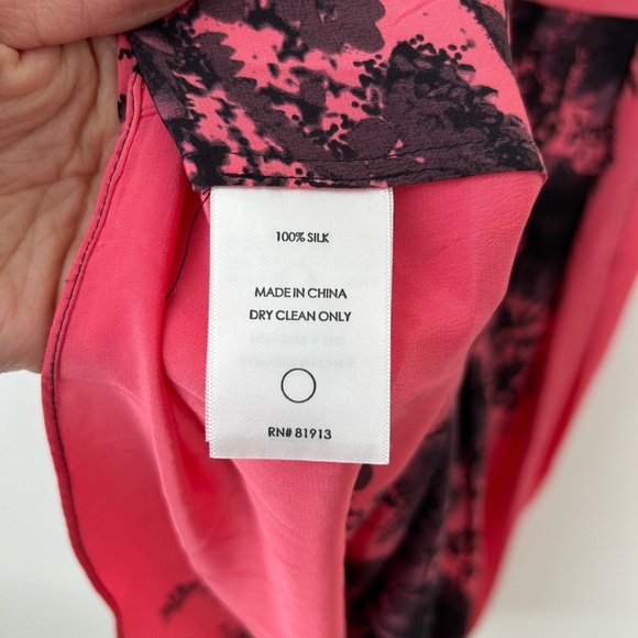 ANTHROPOLOGIE Tracy Reese Dress Women’s Silk Combo Frock Kimono Floral - Picture 8 of 14